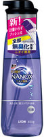 Lion "TOP Super Nanox" Гель для стирки, концентрат для контроля за неприятными запахами, флакон с помпой, 400 гр.