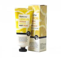 FarmStay "Lemon Intensive Moisture Foot Cream" Крем для ног увлажняющий с экстрактом лимона, 100 мл.