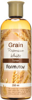 FarmStay "Grain Premium White Toner" выравнивающий тонер с экстрактом ростков пшеницы, 350 мл.
