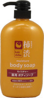 Cosme Station "Kakishibu Moisture Body Soap" Жидкое мыло для тела, увлажняющее, с экстрактом хурмы, 600 мл.