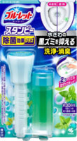 Kobayashi "Bluelet Stampy Super Mint" Дезодорирующий очиститель-цветок для туалетов, с ароматом мяты, 28 гр.