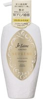 Kose Cosmeport "Je l’aime Amino Supreme Satin Sleek" Шампунь для волос смягчающий, с нежным ароматом розы и жасмина, 500 мл.