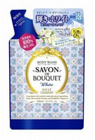 Kose Cosmeport "Savon De Bouquet" Освежающее мыло на растительной основе, с фруктово-цветочным ароматом, сменная упаковка, 400 мл.
