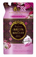 Kose Cosmeport "Savon De Bouquet" Увлажняющее мыло для тела, с изысканным цветочным ароматом, сменная упаковка, 350 мл.