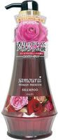 SPR Japan "Samourai Woman Premium" Шампунь для волос восстанавливающий и увлажняющий, с великолепным ароматом роз, 550 мл.