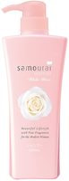 SPR Japan "Samourai Woman White Rose" Шампунь для увлажнения, повышения эластичности и придания блеска волосам, с ароматом белой розы и фруктовыми оттенками, 550 мл.