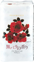 Shikoku Tokushi "Just Relax and Softness Black Rose" Парфюмированная туалетная бумага, 2-х слойная, с элегантным ароматом черной розы, 12 рулонов по 30 м.