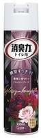 ST "Shoushuuriki" Освежитель воздуха для туалета, аэрозоль, с антибактериальным эффектом "Искрящийся букет", 330 мл.