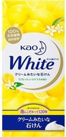 KAO "White Refresh Citrus" Кусковое крем-мыло с освежающим ароматом цитрусовых, 6 шт. х 85 гр.