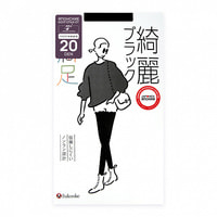 Fukuske Corporation "Manzoku" Колготки женские 20 ден, черные, размер S-M (2-3).