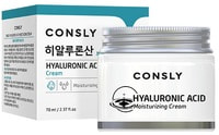 Consly "Hyaluronic Acid Moisturizing Cream" Крем для лица увлажняющий с гиалуроновой кислотой, 70 мл.