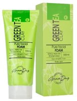 Grace Day "Green Tea Clay Pure Facial Foam" Пенка для умывания с зеленой глиной, 180 мл.
