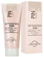 Grace Day "Pink Clay Anti-Trouble Facial Foam" Пенка для умывания с розовой глиной, 180 мл.