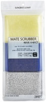 SC "Mate Scrubber" Набор губок для мытья посуды, кухонной утвари и чистки овощей, 13 х 9 х 1,5 см, 3 шт.
