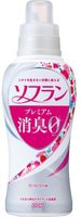 Lion "Soflan Premium Deodorizer Zero-О" Кондиционер для белья, с длительной 3D-защитой от неприятного запаха, натуральный аромат роз, 550 мл.