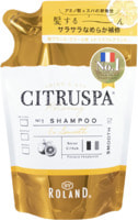 Cosmetex Roland "Citruspa Smooth" Восстанавливающий и разглаживающий шампунь для волос, на основе натуральных растительных масел и морских минералов, со свежим цитрусовым ароматом, мягкая упаковка, 400 мл.