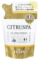 Cosmetex Roland "Citruspa Smooth" Восстанавливающий и разглаживающий бальзам-ополаскиватель для волос, на основе натуральных растительных масел и морских минералов, со свежим цитрусовым ароматом, мягкая упаковка, 400 мл.