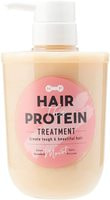Cosmetex Roland "Hair The Protein" Восстанавливающий и увлажняющий бальзам-ополаскиватель для волос с 6 видами протеинов, кератином и аминокислотами, с фруктово-цветочным ароматом, 460 мл.