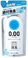Lion "Soflan Premium Deodorizer Ultra Zero-0" Кондиционер для белья, блокирующий восприятие посторонних запахов, аромат чистоты с нотой кристального мыла, мягкая упаковка, 400 мл.