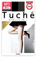 Fukuske Corporation "Tuche Gunze" Колготки японские женские, черные, эффект изящных щиколоток, 20 Den M-L (3-4).