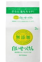 Miyoshi "Additive Free Soap Bar" Туалетное мыло на основе натуральных компонентов, 3 шт х 108 г.