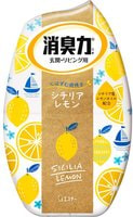 ST "Shoushuuriki" Жидкий освежитель воздуха для комнаты, с ароматом сицилийского лимона, 400 мл.