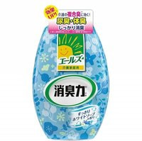 ST "Shoushuuriki" Жидкий освежитель воздуха для комнаты, с ароматом цветочного мыла, 400 мл.