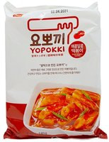 Young Poong "Sweet&Spicy Topokki" Рисовые клецки с остро-сладким соусом, пачка, 140 г.