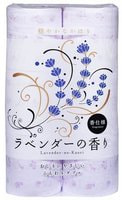 Shikoku Tokushi Парфюмированная туалетная бумага "Shikoku Lavender-no-Kaori", 12 рулонов по 30 м., 2-х слойная. Аромат лаванды.