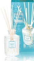 Kobayashi "Sawaday Stick Parfum Blue" Натуральный аромадиффузор для дома, со свежим морским ароматом и древесно-мускусными нотками, стеклянный флакон, 70 мл, 8 палочек.