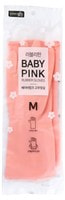 MyungJin "Rubber Glove MJ Pink M" Перчатки латексные хозяйственные, розовые, размер M, 33 х 20,5 см.