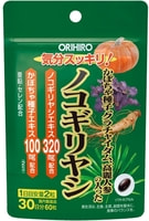 Orihiro БАД "Пальметто с семенами тыквы, женьшенем, цинком" для мужского здоровья, 60 капсул.