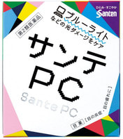 Santen "Sante PC" Глазные капли с витаминами при работе за компьютером, 12 мл.