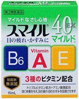 Lion "Smile 40 EX Mild" Капли для глаз с витаминами, 15 мл.