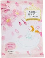Kokubo "Bath Salt Novopin Princess Bath time" Соль для принятия ванны, с ароматом сакуры, 50 г.