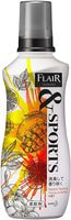 KAO "Flair Fragrance&Sports Passion Tropical" Кондиционер-смягчитель для белья, с активной дезодорирующей формулой, аромат тропических цветов и фруктов, 540 мл.