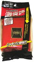 Showa Siko "Cool!" Освежающие влажные салфетки для тела с ароматом ментола, 20 х 25 см, 40 шт.