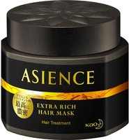 KAO "Asience" Густая восстанавливающая маска для волос, экстра увлажнение, длительного действия, 180 г.