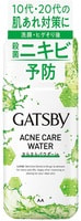 Mandom "Gatsby Acne Care Water " Мужской лосьон для комплексного ухода и устранения сухости и несовершенств кожи, для жирной кожи, 170 мл.