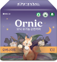 Ssangyong "OrnicFino Overnight" Классические гигиенические прокладки, с крылышками, макси, 34 см, 10 шт.