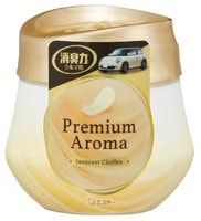 ST "Shoushuuriki Premium Aroma Auto" Гелевый освежитель воздуха для автомобиля "Шифоновый букет", 90 г.