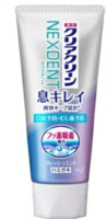 KAO "Clear Clean Nexdent Breath Clean Fresh Mint" Лечебно-профилактическая зубная паста, освежающая дыхание, со вкусом натуральной мяты, 110 г.