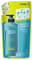KAO "Success Rinse" Мужской кондиционер для придания гладкости и ухоженного вида волосам, сменная упаковка, 320 мл.