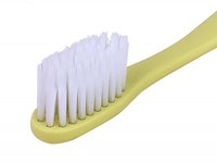 Dental Care "Nano Silver Pectrum Toothbrush" Зубная щетка c наночастицами серебра и сверхтонкой двойной щетиной, средней жесткости и мягкой, цвет: пастельный лимон, цвет: , 1 шт.