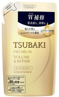 Shiseido "Tsubaki Premium Repair" Кондиционер для поврежденных волос с маслом камелии, сменная упаковка, 330 мл.