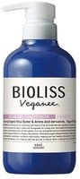 Kose Cosmeport "Bioliss Veganee Botanical Smooth" Разглаживающий органический кондиционер для волос, с натуральными маслами, аминокислотами и растительными экстрактами, аромат розы и черной смородины, 480 мл.