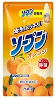 Kaneyo "Сладкий апельсин" Жидкость для мытья посуды, сменная упаковка, 500 мл.