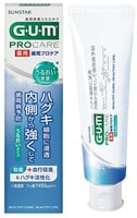 Sunstar "Gum ProCare Moisturizing Type" Зубная паста для защиты дёсен и предотвращения заболеваний пародонта, с витаминами En и B6, маслом авокадо, вкус мяты, 85 г.