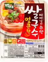 Baekje "Rice Noodle With Spicy Flavour" Лапша быстрого приготовления с острым вкусом, 92 г.