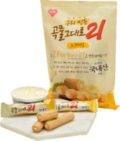 Gaemi Food Co., Ltd "Premium Baked Crispy Roll 21 Original" Трубочки "21 злак", оригинал, 50 г.
